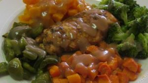 Roast Chicken and Roast Vegetables image