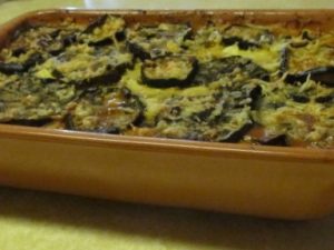Aubergine and Lentil Bake image