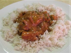 Butter Chicken w Rice image