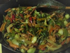 Chicken in Hoisin Sauce with Vegetables image