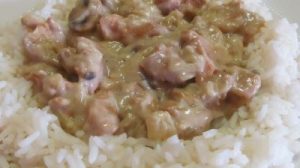 Creamy Chicken and Mushroom w Rice image