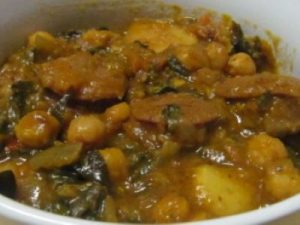 Kielbasa Sausage Chickpea and Potato Stew image
